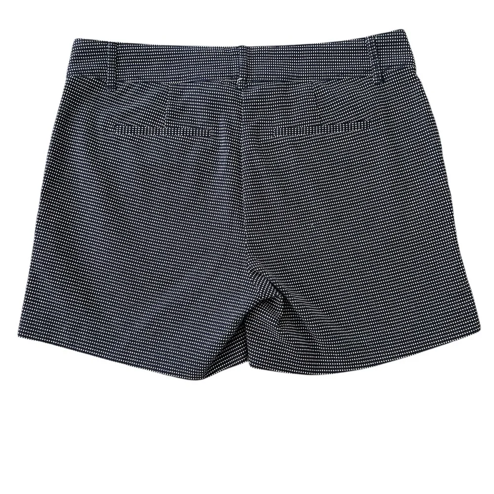 THE LIMITED polka dot tailored short in navy and white 5” inseam size women’s 8